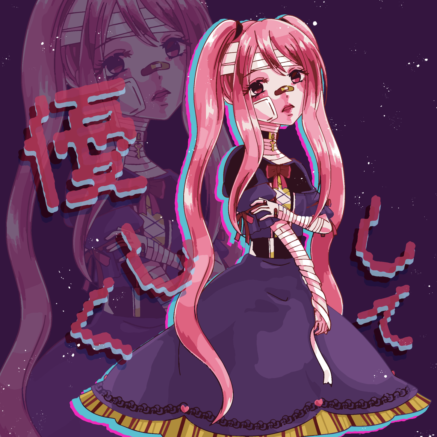 Comsa Nft Marketplace Gwイラストコンテスト22 メンヘラ少女